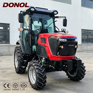 Tracteur utilitaire DONOL EURO V avec certification COC, 75 CV, 4x4, avec CE et boîte de vitesses à inverseur pour les exploitations agricoles européennes de taille moyenne - Product Image 1