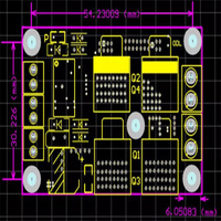 Module de commande de moteur DC haute puissance 450W, peut freiner en marche avant et en marche arrière avec PWM complet, 12V24V36V
