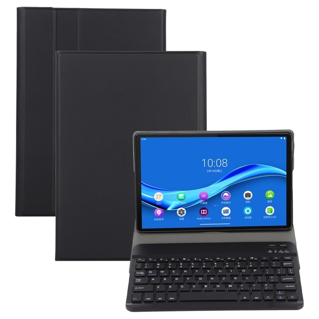 New Arrivals AM10 2 in 1 Removable Wireless Keyboard Protective Leather Tablet Case with Holder for Lenovo M10 FHD Plus10.3 Inch