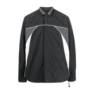 Veste de survêtement personnalisée de haute qualité en polyester et nylon avec fermeture éclair pour <span class=keywords><strong>le</strong></span> sport et pantalon de <span class=keywords><strong>parachute</strong></span> Survêtement surdimensionné pour hommes - Product Image 6