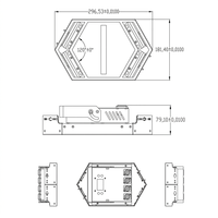 Nueva Luz LED Retro para Escenario, Luz de Fondo para DJ, Conciertos, Bodas, Eventos, Espectáculos, Luz Matrix DMX512, Parque Temático