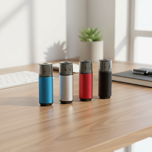 แฟลชไดรฟ์โลหะ New Home & Student USB 2.0 ความจุ 4GB-32GB หลายสี พร้อมการรับประกัน 2 ปี สำหรับรูปภาพและงานบ้าน - Product Image 3