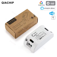 QIACHIP 433Mhz RF Wifi Commutateur Tuya App Télécommande Sans Fil Commutateur Panneau Mural 433.92MHz Transmetteur pour Smart Home DIY