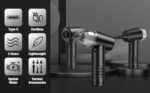 Nueva Aspiradora Inalámbrica para Auto, Portátil, Multifuncional, Soplador y Aspiradora para Uso en Casa y Auto - Product Image 6