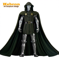 Costume de performance haut de gamme sur mesure pour homme adulte, inspiré du robot Doctor Doom (films et séries TV), pour Halloween, cosplay et événements de jeu de rôle