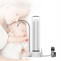 Filtre purificateur d'eau du robinet à cartouche céramique ionisante pour comptoir de cuisine domestique Yenvqee