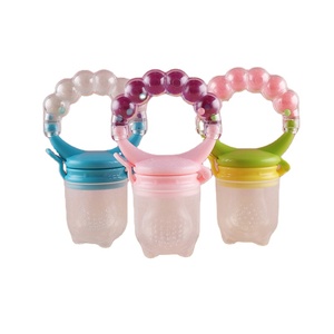 Chupete de alimentación de frutas <span class=keywords><strong>para</strong></span> bebés, silicona de grado alimenticio, <span class=keywords><strong>3</strong></span> tamaños, sonajero, campana, juguetes <span class=keywords><strong>para</strong></span> dentición, mordedor <span class=keywords><strong>para</strong></span> bebés - Product Image 5