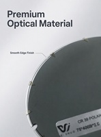 Lentille polarisée monofocale non traitée CR391.499 en deux parties, gris, marron, vert, vision nocturne, jaune, UV400, anti-éblouissement, pour la conduite et la pêche