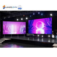 Écran LED UHLED 4,5 m x 2,5 m (14,9 pi x 8,2 pi) pour événements scéniques, location extérieure, affichage LED 2,6 3,91, panneau mural vidéo sans écran noir