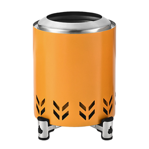 Réchaud de <span class=keywords><strong>camping</strong></span> pliable compact, design en titane pour économiser de l'espace, rangement dans le coffre de voiture et transport facile pour la randonnée et les voyages - Product Image 2