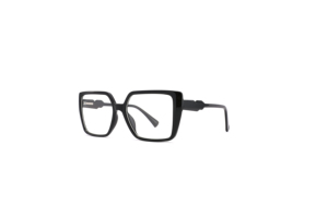 Gafas de Sol Rectangulares de Alta Calidad para Mujer UAN UAI, Monturas con Frentes de TR, Patillas de CP, Detalles <span class=keywords><strong>en</strong></span> Dorado <span class=keywords><strong>y</strong></span> Transparentes - Product Image 3