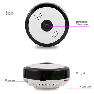 Anspo không dây toàn cảnh IP <span class=keywords><strong>Camera</strong></span> 360 độ Fisheye 2MP 1080P WIFI <span class=keywords><strong>Camera</strong></span> CCTV VR IP <span class=keywords><strong>Camera</strong></span> An Ninh - Product Image 6
