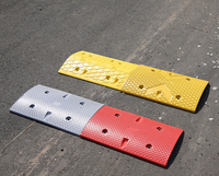 Ralentisseur de vitesse coloré, rampe routière rouge, verte, bleue, pour la sécurité des allées