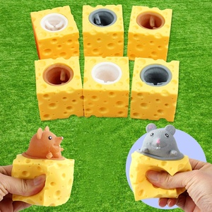 Cute Cheese and <strong>Mouse</strong> Stress Relief <strong>Mini</strong> Fidget <strong>Toys</strong> Decompression Fidget <strong>Toy</strong> Stress Relief Fidget <strong>Toys</strong> for Kids Adult - Product Image 3