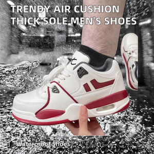 Fashion Trend Breathable Light Weight Air Cushion Thick Soled Mens Casual Sport Shoes Summer Winter - Product Image 1