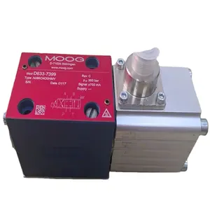 Servoválvula electrohidráulica proporcional de 2. 0 2., válvula de control de solenoide H23HOGBENC07, D662, D633, H23HOGBENC07