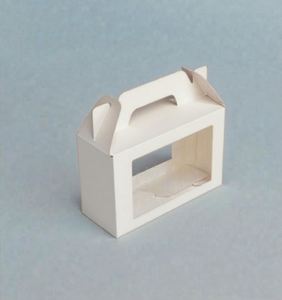 Caja de Cartón Blanca de Alta Gama con Doble Inserto, Grabado en Relieve, Laminación Mate, Personalizable, para Auriculares, Cable de Datos, Cierre Magnético, Colgante - Product Image 2