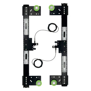 Revolving Door Hardware Accessories Double Damper Track Wall Mount Cold-Rolled Steel For <b>Cabinet</b> Doors - Product Image 3