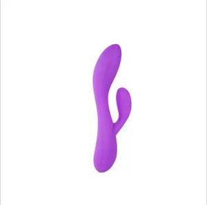 USB wiederauf ladbare weiche Silikon Klitoris Stimulation g Punkt Kaninchen Vibrator Kaninchen Erwachsene in Sex-Produkte Frauen