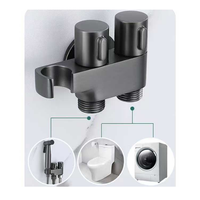 Douche multifonctionnelle Sus304, douche à main, salle de bain, nickel brossé, ensemble de pulvérisateur de bidet pour toilettes, accessoires de salle de bain