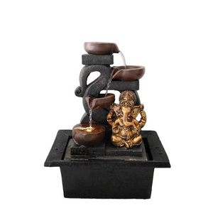 Fontaine d'eau modèle dieu hindou Ganesha pour fontaine de table intérieure - Product Image 2