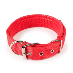 Soft Padded Nylon Dog <b>Collar</b> Adjustable Metal Pin Buckle Comfort Pet <b>Collar</b> Multiple Colors For Small Medium Large Dogs Support - Product Image 3