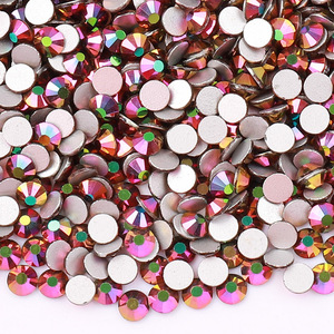 모양 두 구멍 수지 돌 바느질 크리스탈 모조 다이아몬드 의류 가방 신발 플랫백 스타일 패브릭 재봉 액세서리 유리 - Product Image 1