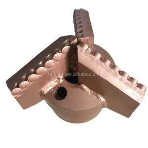 Water well drilling 171mm PDC drag bit API 3 1/2" reg pin with faster drilling penetration