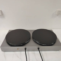 Prix usine Portable 50Cm Crêpe Automatique Faisant La Machine Double Professionnel Mini Crêpière Injera