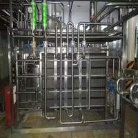 Pasteurisateur UHT automatique, machine de pasteurisation automatique à plaques, pasteurisation flash laitière