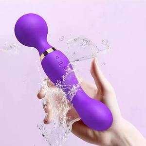 360-Grad-Drehung Frauen Produkte für Erwachsene Mehr frequenz modi Körper massage Vibrations stab AV Wand Vibratoren - Product Image 1