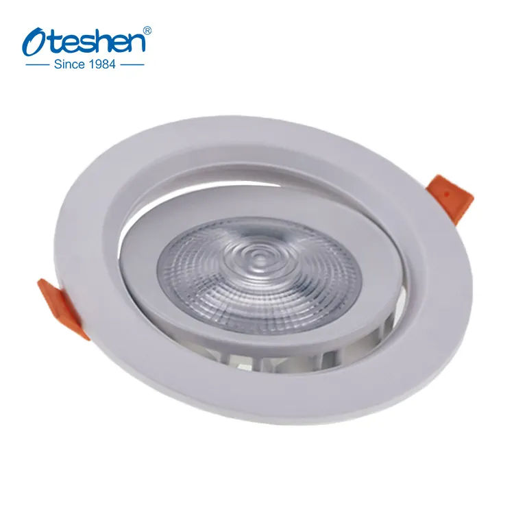 2021 नई डिजाइन इनडोर recessed spotlights का नेतृत्व किया 170-260V 12W एलईडी downlight सिल का नेतृत्व किया