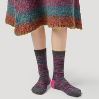 Renaissance femmes hiver chaud coton chaussettes rétro épais mi tube conception en gros pour les femmes
