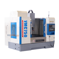 Centre d'usinage vertical CNC HIPOW VMC750, broche BT40, commande GSK, déplacement 800x500x500mm