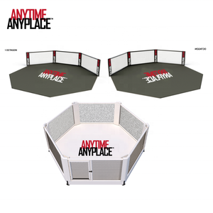 <span class=keywords><strong>Cage</strong></span> d'entraînement <span class=keywords><strong>MMA</strong></span> octogonale en cuir PVC avec protection d'angle pour la vente - Product Image 2