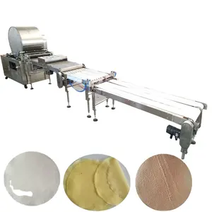 Commerical Mijl Crêpe Machine Automatische Lumpia Lente Roll Injera Maken Gebak Sheet Machine