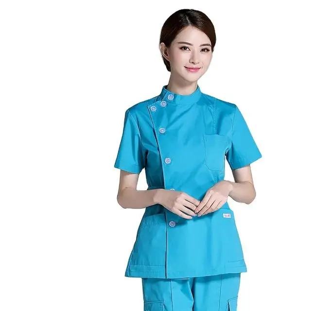 Ensembles de gommage d'allaitement pour femmes respirantes de qualité supérieure pantalons droits uniformes d'hôpital hauts uniformes d'allaitement mignons