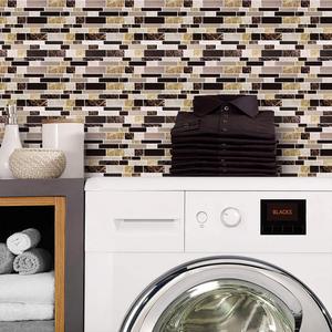 Faux piastrelle di ceramica idea di design decorazione della parete buccia e bastone in vinile per la cucina makeover & decorazione della casa - Product Image 4