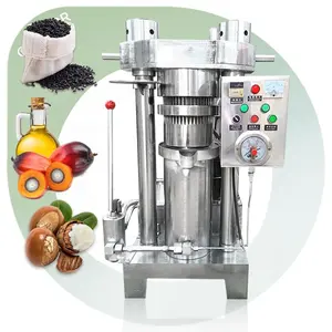 Expeller Extractor Nut Extraction Make Black Seed Cold Shea Butter Palm Kernel Oil Press Machine