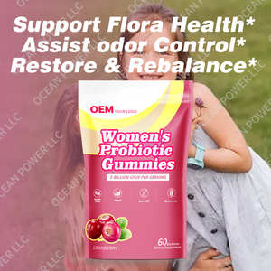 Vente en gros d'usine OEM de bonbons probiotiques pour femmes avec mélange de probiotiques pour le bien-être quotidien et l'équilibre naturel - Product Image 3