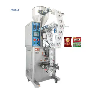 High Quality Vertical snack food chain bag granule curry flour protein dry detergent powder Packing Machine