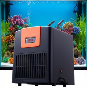 Refroidisseur d'eau pour aquarium 52 gallons 0,1 CV Système de refroidissement silencieux pour aquarium, récif corallien, hydroponie - Product Image 2