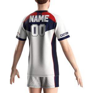 Camiseta Deportiva de Secado Rápido para Hombre, Cuello Redondo, Estilo Dry-Fit, Jersey Cosido, Camisetas de Rugby Polinesias - Product Image 6