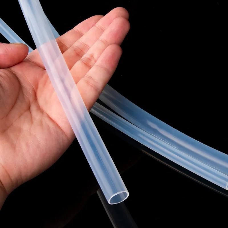 Le tube transparent FEP PFA résistant aux hautes températures, résistant à la corrosion, aux acides et aux alcalis peut être personnalisé tube PEFE