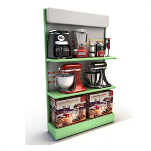 中国工場カスタム<span class=keywords><strong>DIY</strong></span>アクリルPOSディスプレイスタンド、小売店什器、ゴンドラ、家庭用電化製品、ブレンダー用 - Product Image 4