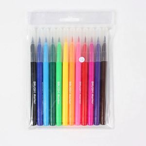Ensemble de pinceaux à pointe flexible pour aquarelle, lavables, pour dessin, peinture, marqueur artistique, pour la créativité, vente chaude - Product Image 2