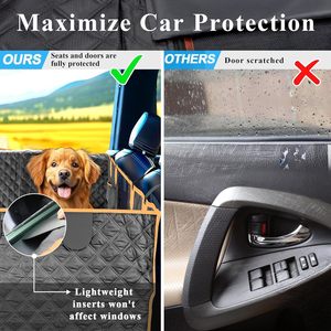Nouvelle housse de siège de voiture en tissu Oxford imperméable et antidérapante pour animaux domestiques, avec <span class=keywords><strong>protection</strong></span> de porte, pour chats/chiens, coussin de canapé toutes saisons - Product Image 4