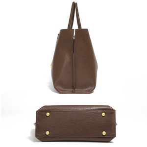 Marca Privada Bolso de Cuero Brillante Mujer Logo Personalizado Fabricante Bolso Mensajero Lujo Alta Gama Fábrica - Product Image 3