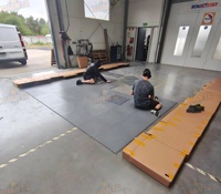 5MM Rutschfeste, Feuerfeste und Wasserdichte PVC-Vinyl-Bodenbeläge mit Klicksystem für Schulen, Villen und Gewerbliche Nutzung