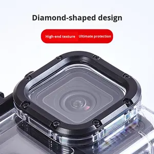 Support magnétique, <span class=keywords><strong>protection</strong></span> sous-marine 60 m, caméra d'action sportive, boîtier étanche pour plongée et snorkeling, étui étanche pour <span class=keywords><strong>GoPro</strong></span> <span class=keywords><strong>Hero</strong></span> 9 10 <span class=keywords><strong>11</strong></span> 12 13 - Product Image 5